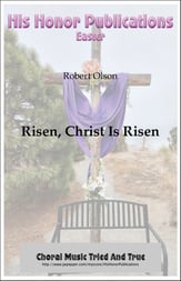 Risen, Christ Is Risen SATB choral sheet music cover